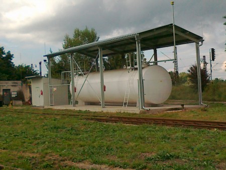 Uložiště nádrží ČD Kolín